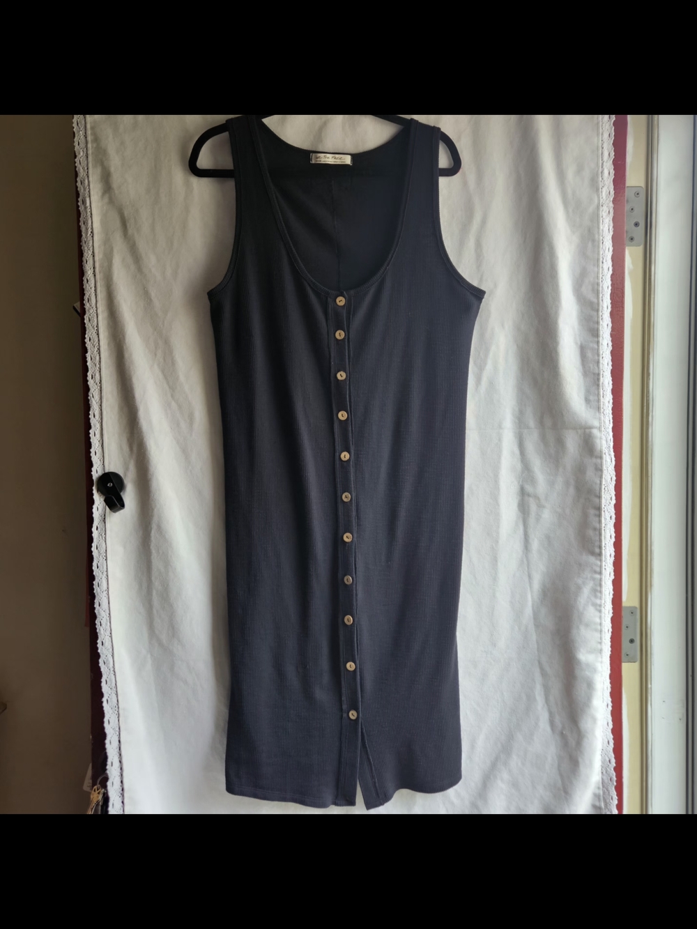 We The Free Black Gia Tank Dress – Size Medium